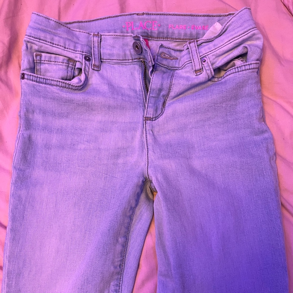 Girls size 10/12 flair jeans